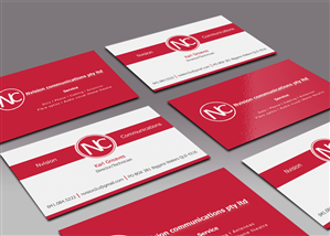 Business Card Design by shaikhdesign for nvision communications pty ltd | Design: #3906972