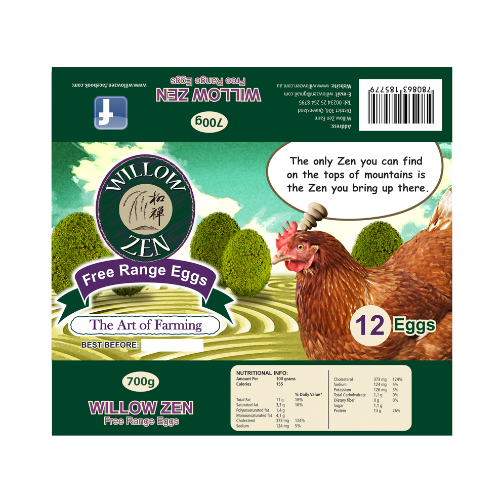 Packaging Design by The Freelance Designer for WillowZen | Design #3946088