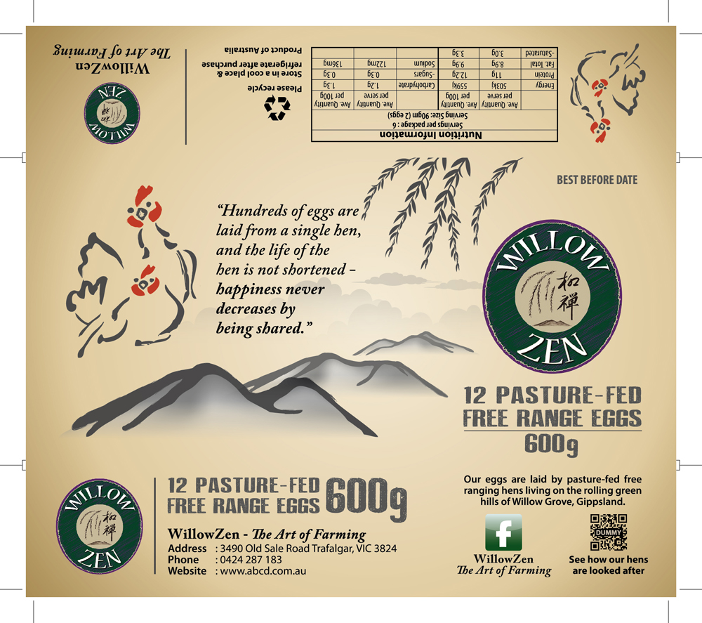 Verpackungs-Design von tuan1968 für WillowZen | Design #4038272