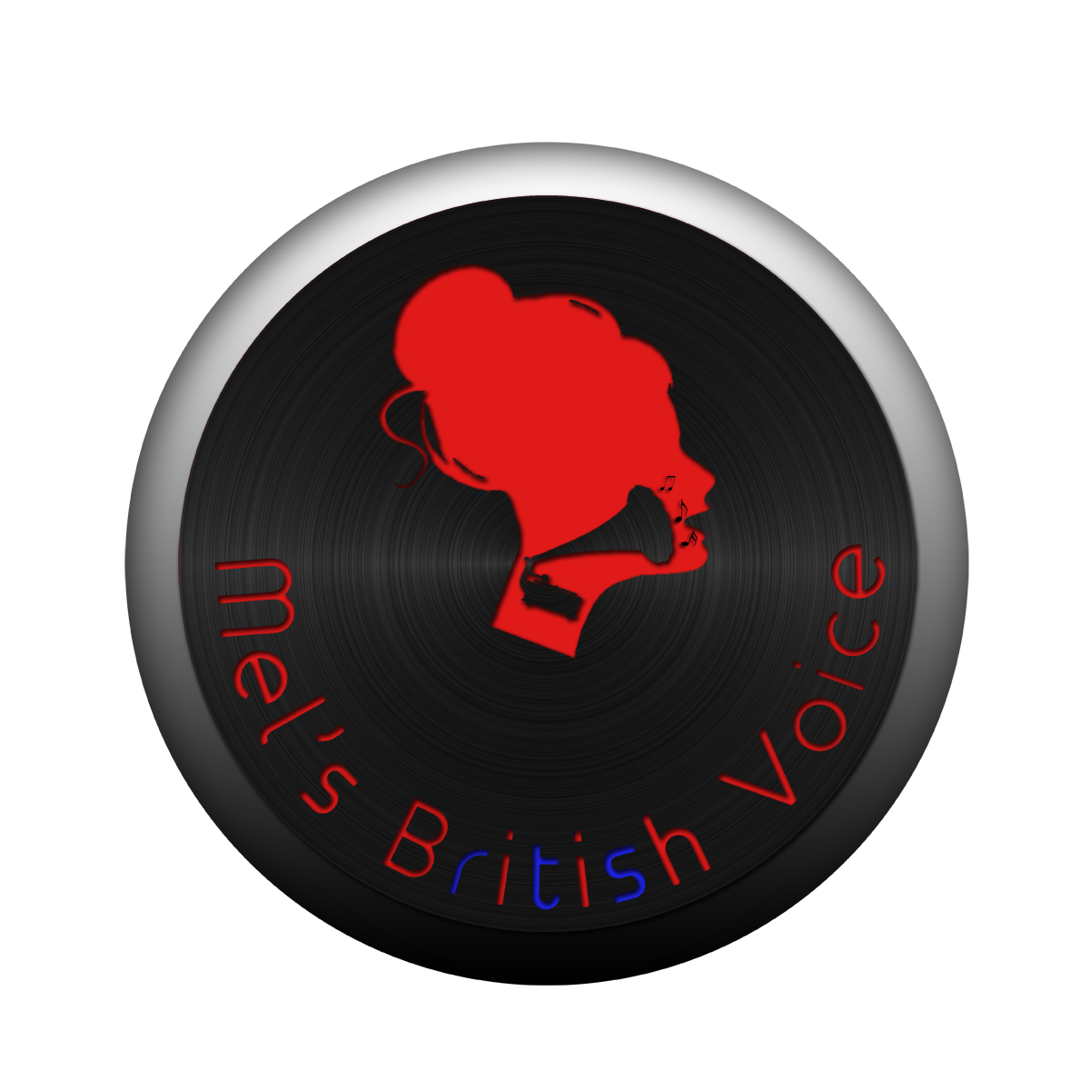 Logo Design by Illuminati for Mel Elliott Voice Over | Design #3858408