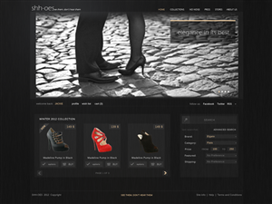 Web Design by MatejZ for this project | Design #1046921