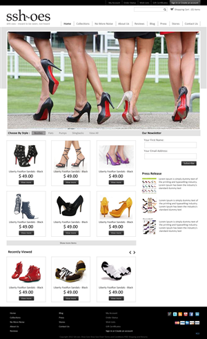 Web Design by pb for this project | Design: #1040368