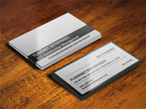 Business Card Design by Sajin for this project | Design: #3886182
