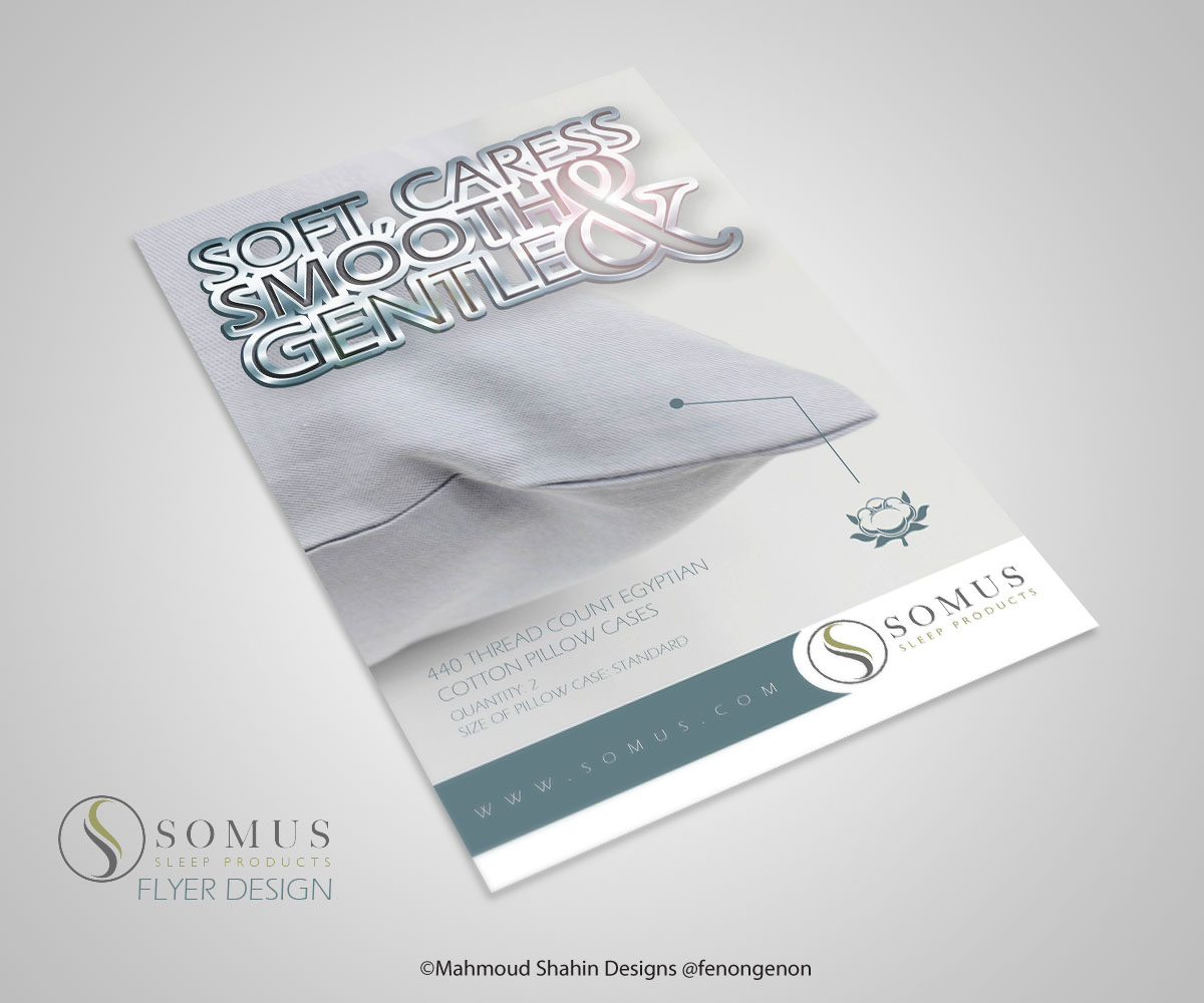 Flyer Design by Mahmoud Shahin for Overbrands | Design #3850131