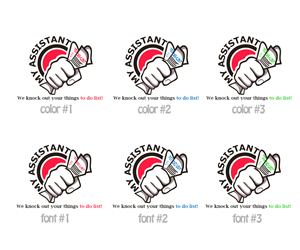 Logo Design by adroitmayo for my assistant | Design: #3873604