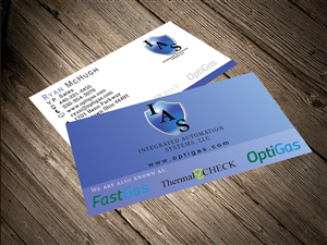 Business Card Design by Riz' for Integrated Automation Systems L.L.C. | Design #3859768