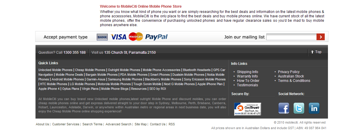 Web Design by TeeakinApus for Mobileciti | Design #139908