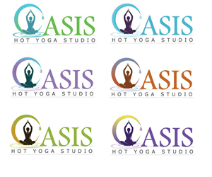 Logo-Design von Sharmistha für OASIS HOT YOGA STUDIO | Design: #3913577