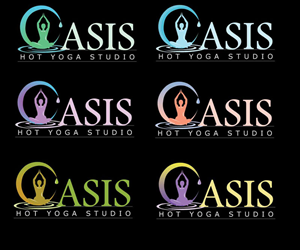 Logo-Design von Sharmistha für OASIS HOT YOGA STUDIO | Design: #3913581