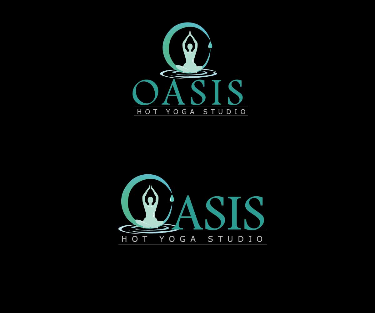 Logo-Design von Sharmistha für OASIS HOT YOGA STUDIO | Design #3914489