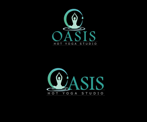 Logo-Design von Sharmistha für OASIS HOT YOGA STUDIO | Design: #3914489