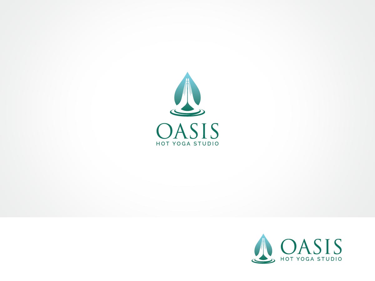 Logo-Design von ArtTank für OASIS HOT YOGA STUDIO | Design #3888830