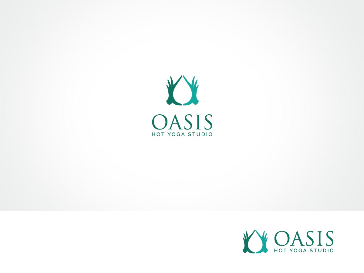 Logo Design by ArtTank for OASIS HOT YOGA STUDIO | Design #3888842