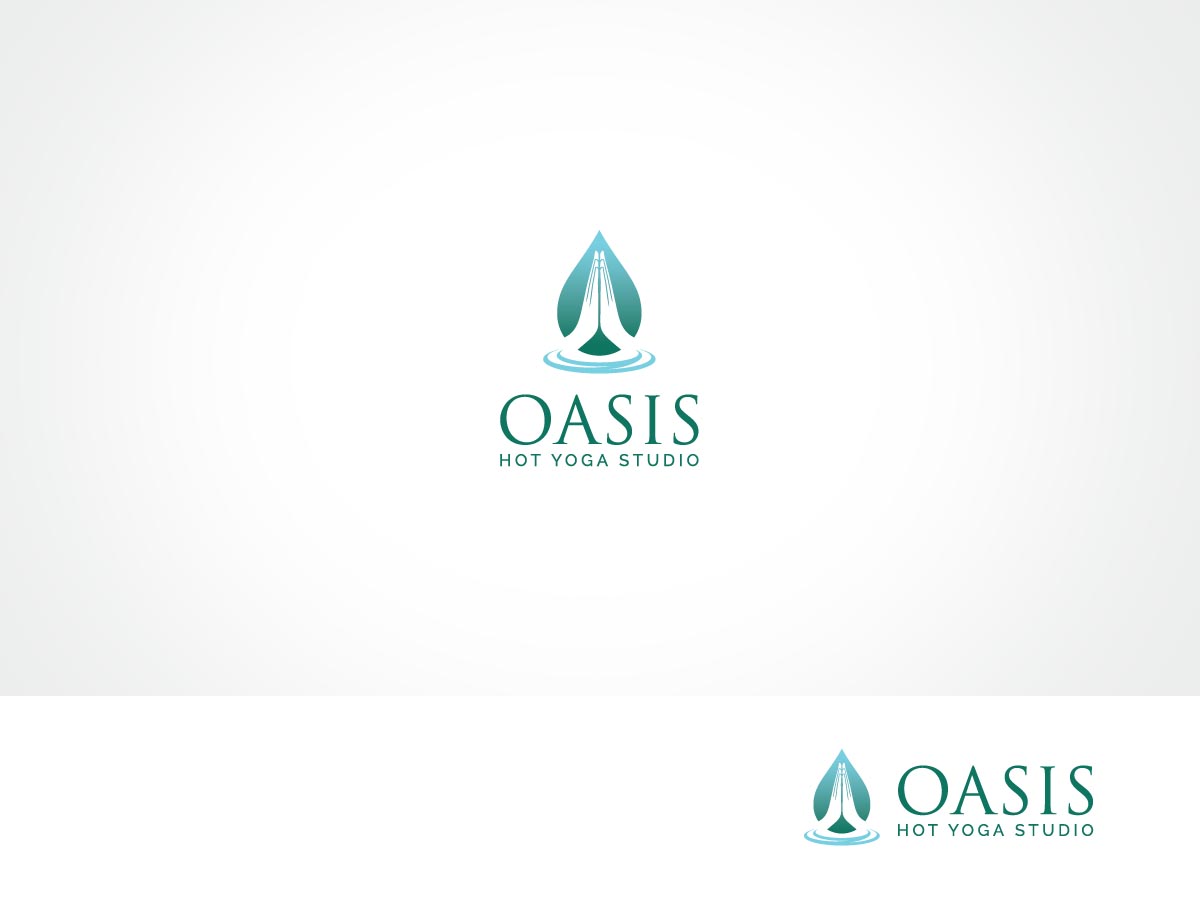 Logo-Design von ArtTank für OASIS HOT YOGA STUDIO | Design #3892994