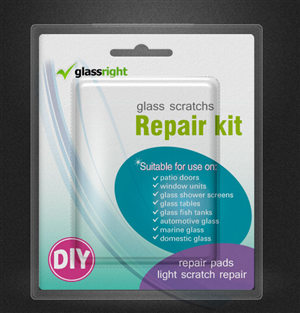 Glass repair Packaging Design Project | Packaging Design by Soluciones Creativas