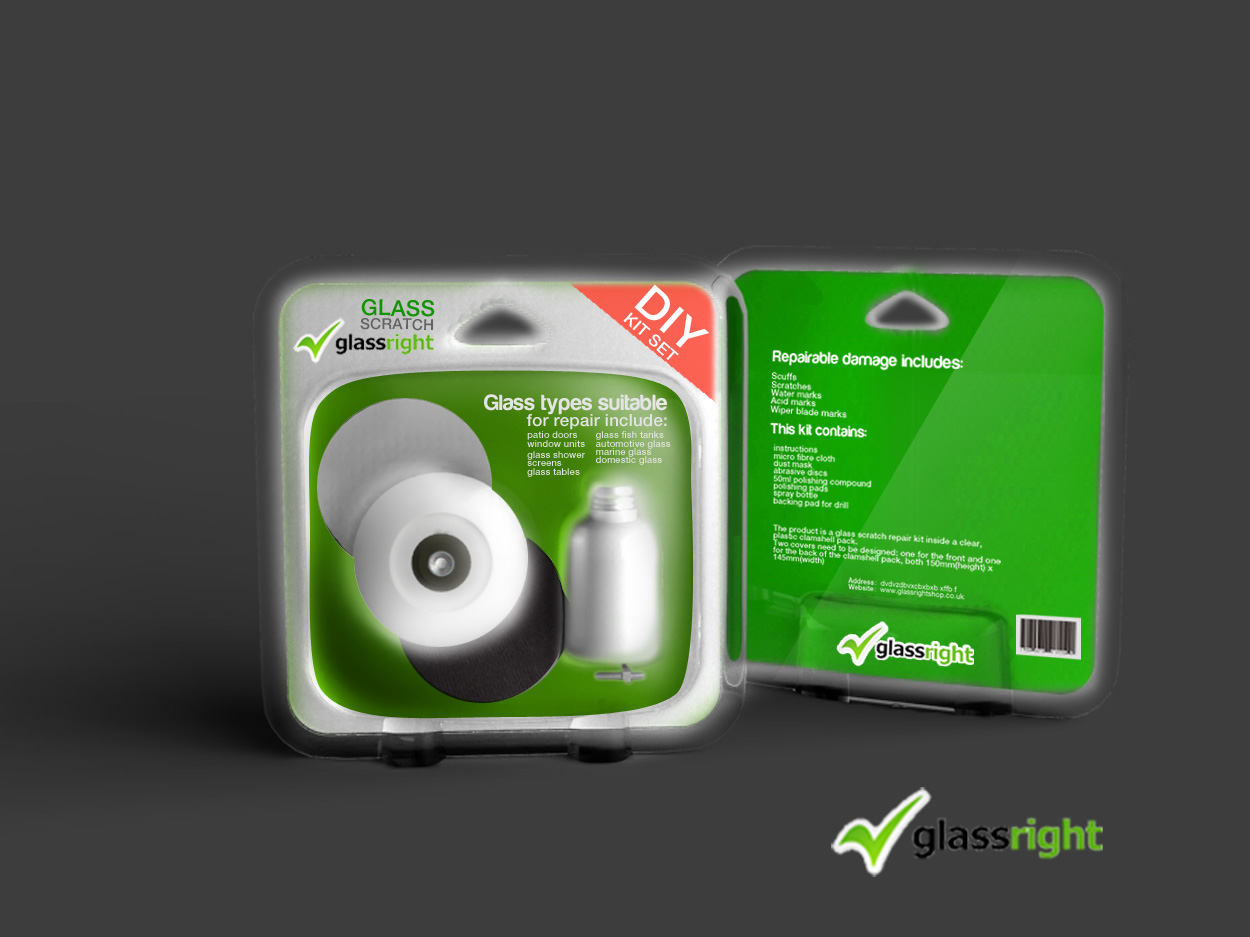 Verpackungs-Design von will für Glassright | Design #1055941