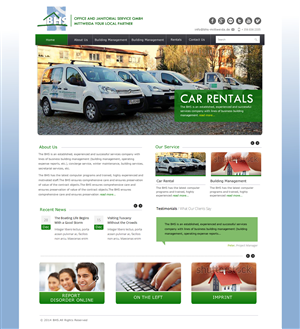 Web Design by bocalm for Asama GmbH | Design #4132384