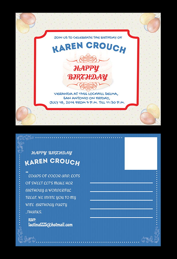 Postcard Design by Bright Star for this project | Design #3872232