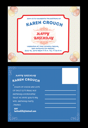 Postcard Design by Bright Star for this project | Design: #3872232