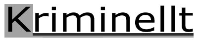 Logo Design by kelfs for Kriminellt | Design #3856893
