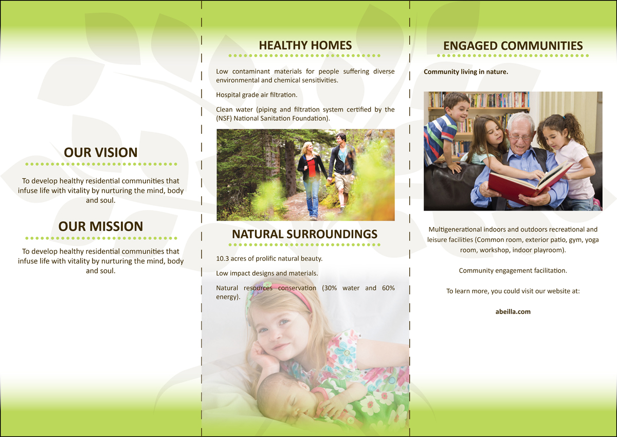 Brochure Design by Rudzy for this project | Design #1074689