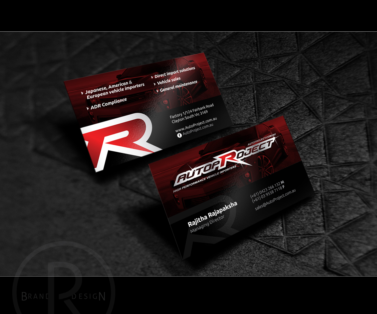 Business Card Design by Rich_LHA for this project | Design #3885196