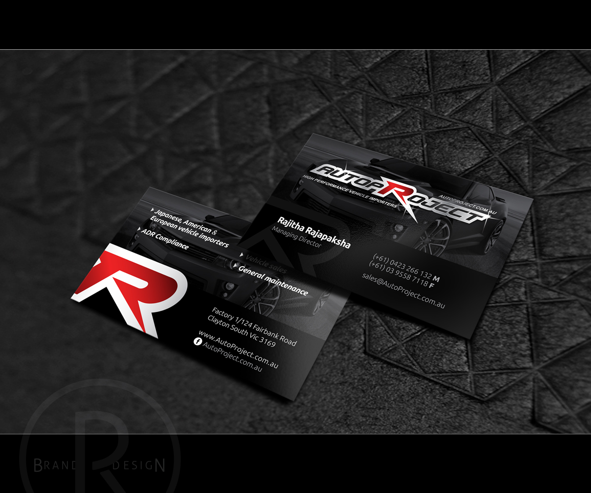 Business Card Design by Rich_LHA for this project | Design #3885237
