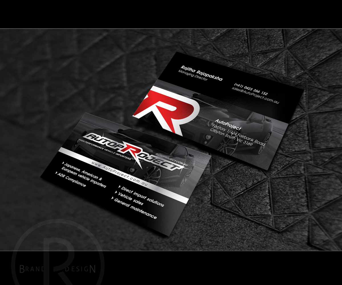 Business Card Design by Rich_LHA for this project | Design #3893273