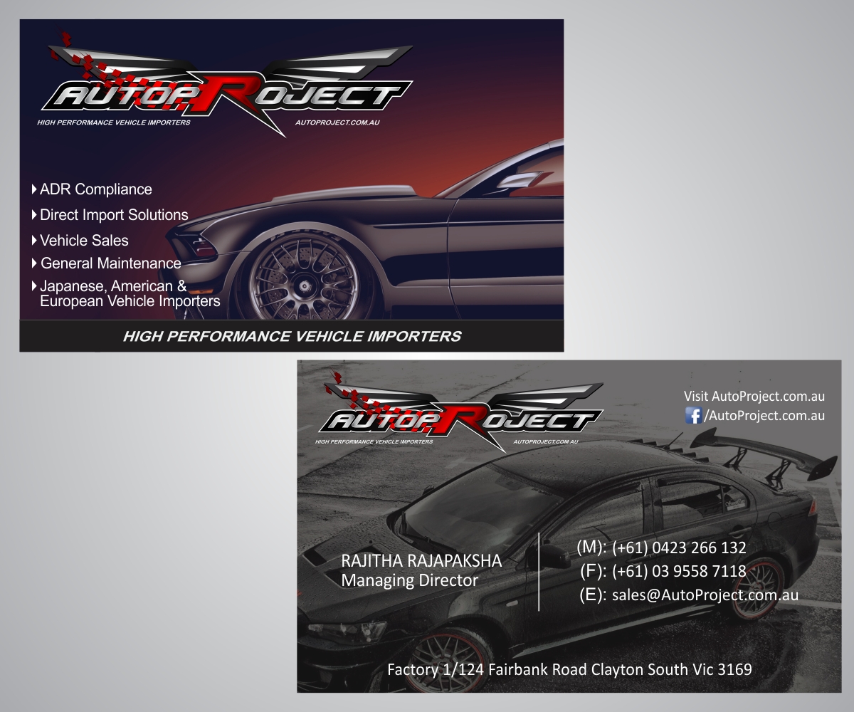 Business Card Design by AashishSeth for this project | Design #3874820
