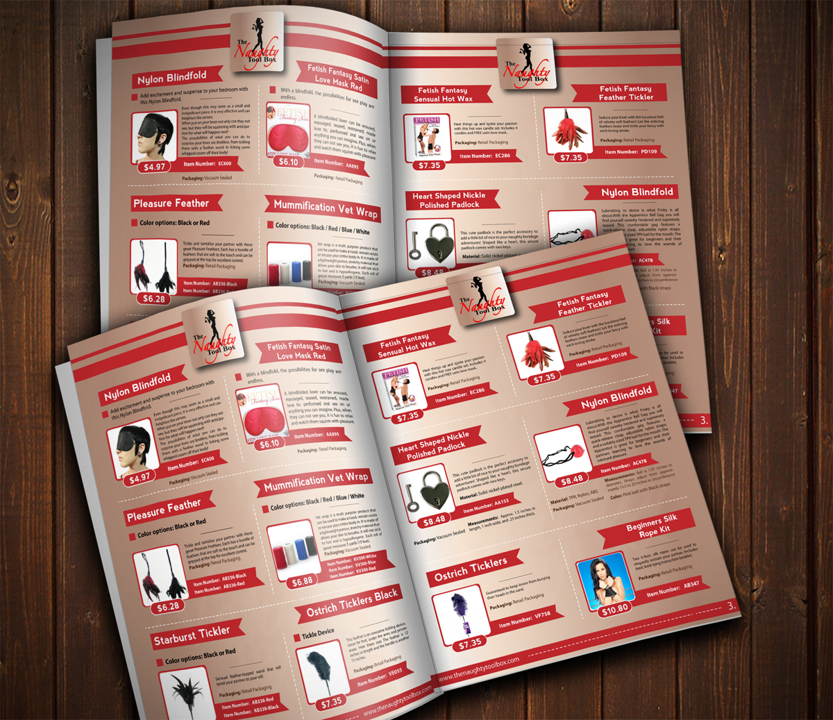 Design de Catalogue par Sssilent pour The Naughty Tool Box | Design #1062136