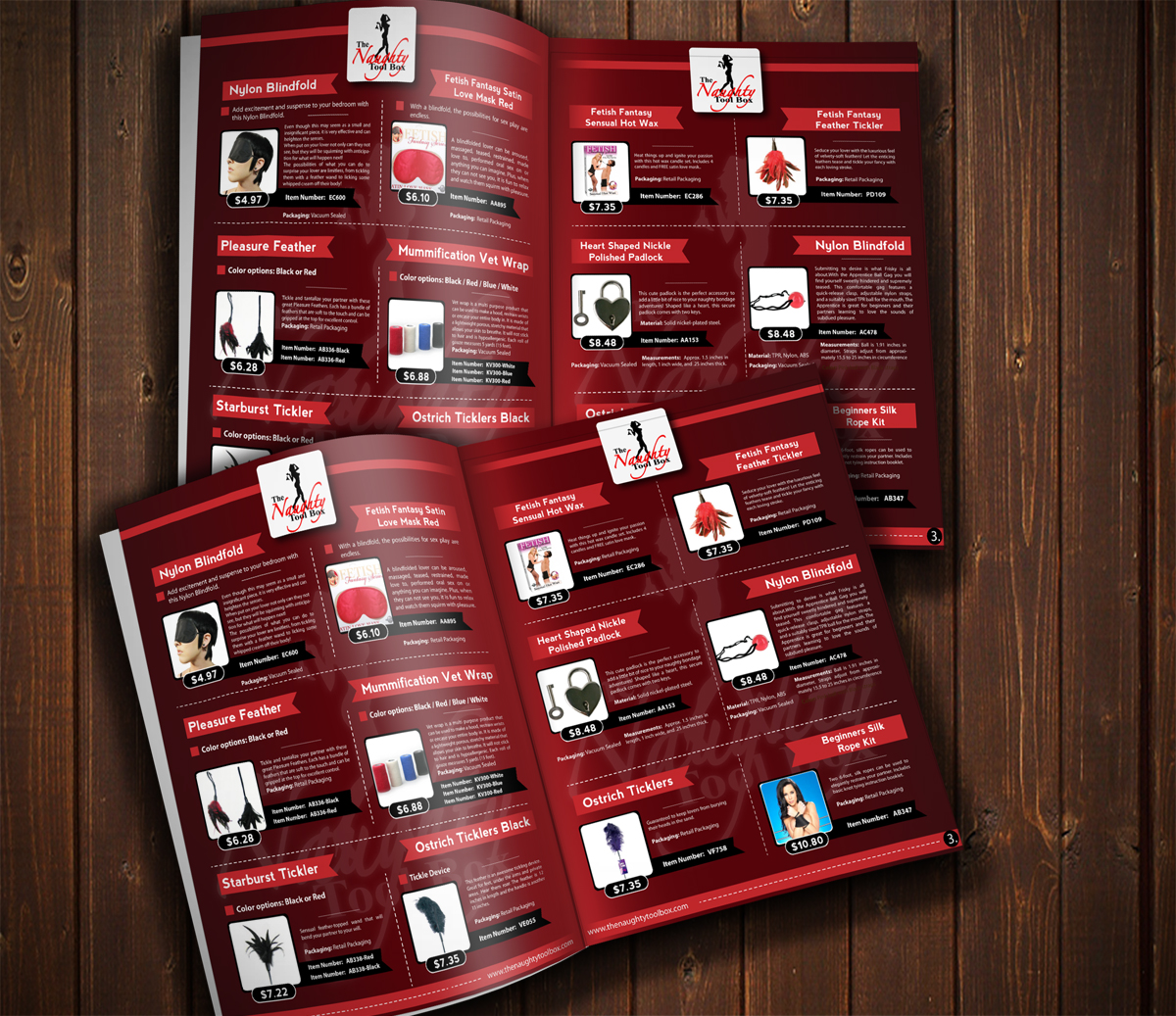 Design de Catalogue par Sssilent pour The Naughty Tool Box | Design #1062158