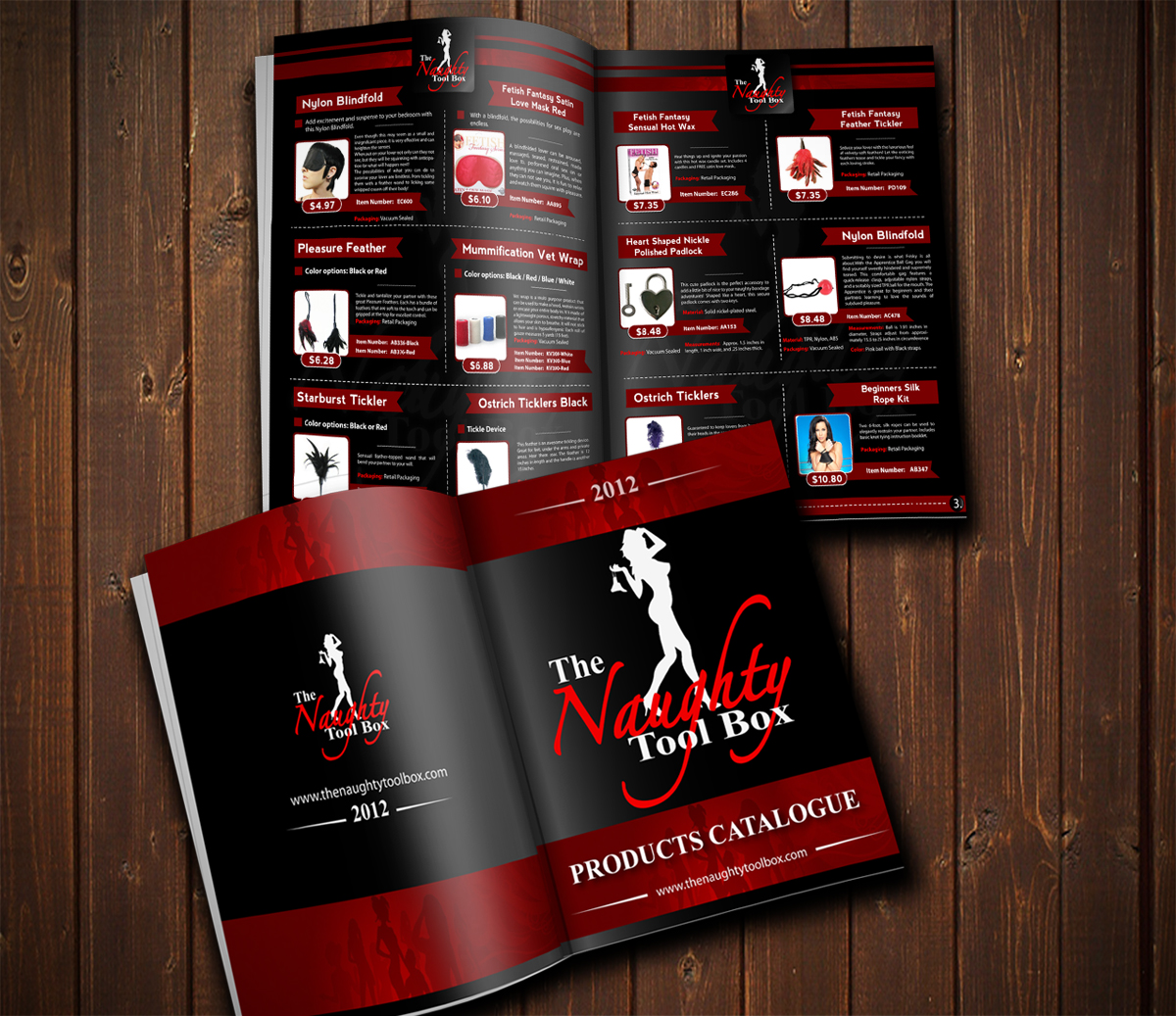Design de Catalogue par Sssilent pour The Naughty Tool Box | Design #1062297