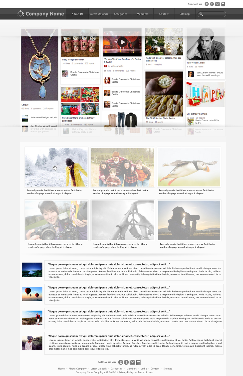 Web Design by webxvision for Halcyon Group | Design #1065125