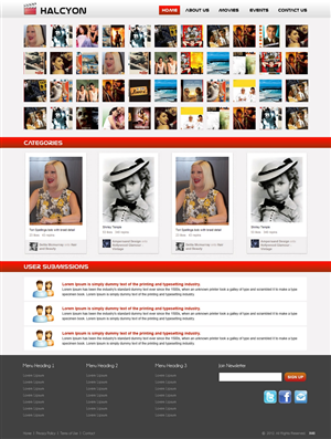 Diseño Web por pb para Halcyon Group | Diseño: #1040350