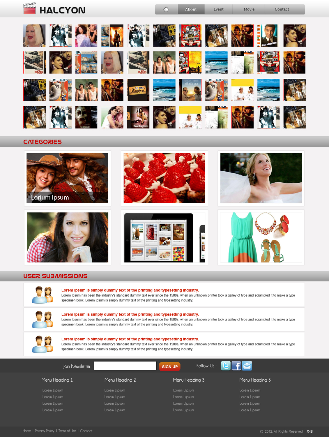Web Design by pb for Halcyon Group | Design #1053150