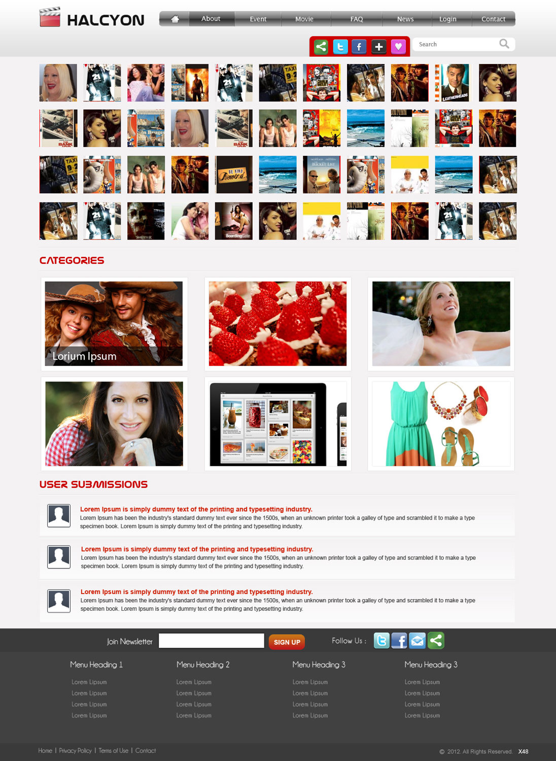 Diseño Web por pb para Halcyon Group | Diseño #1058904