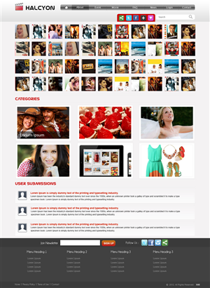 Diseño Web por pb para Halcyon Group | Diseño: #1058904