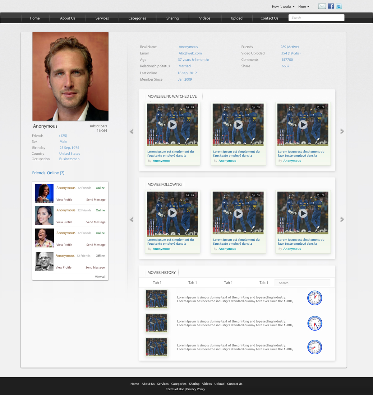 Web Design by OM for Halcyon Group | Design #1058621