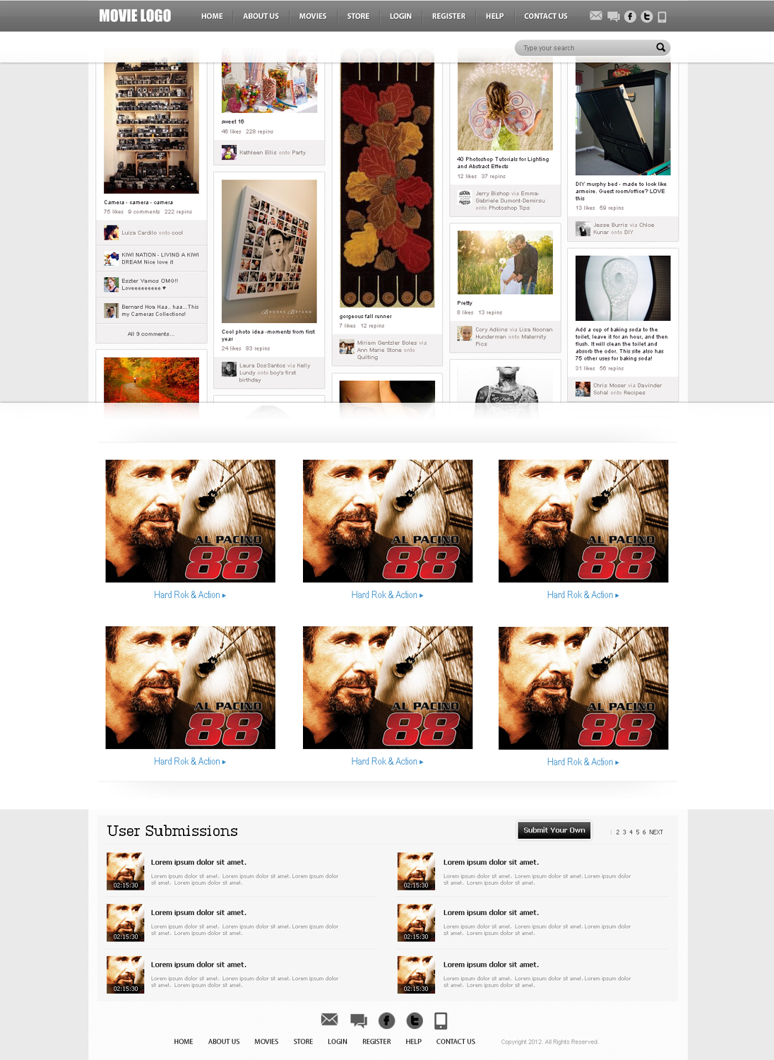 Web Design by stn50431 for Halcyon Group | Design #1060416