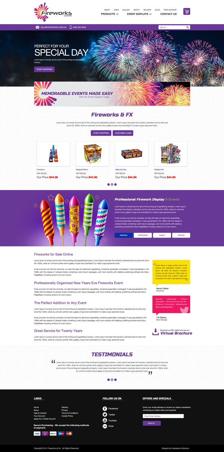 Web Design by Impressive Solutions for this project | Design #3895394