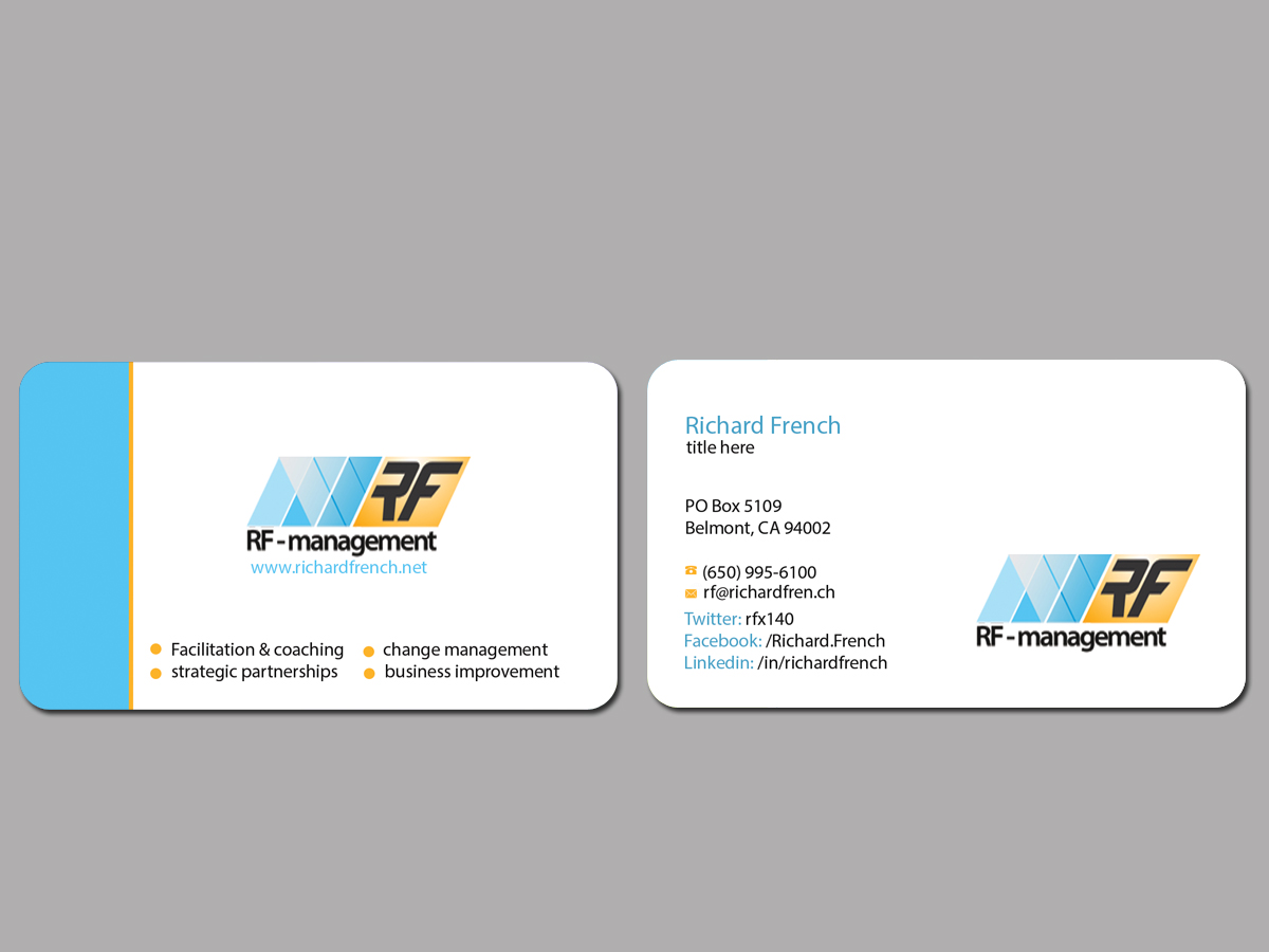 Business Card Design by alexRox for this project | Design #3877779