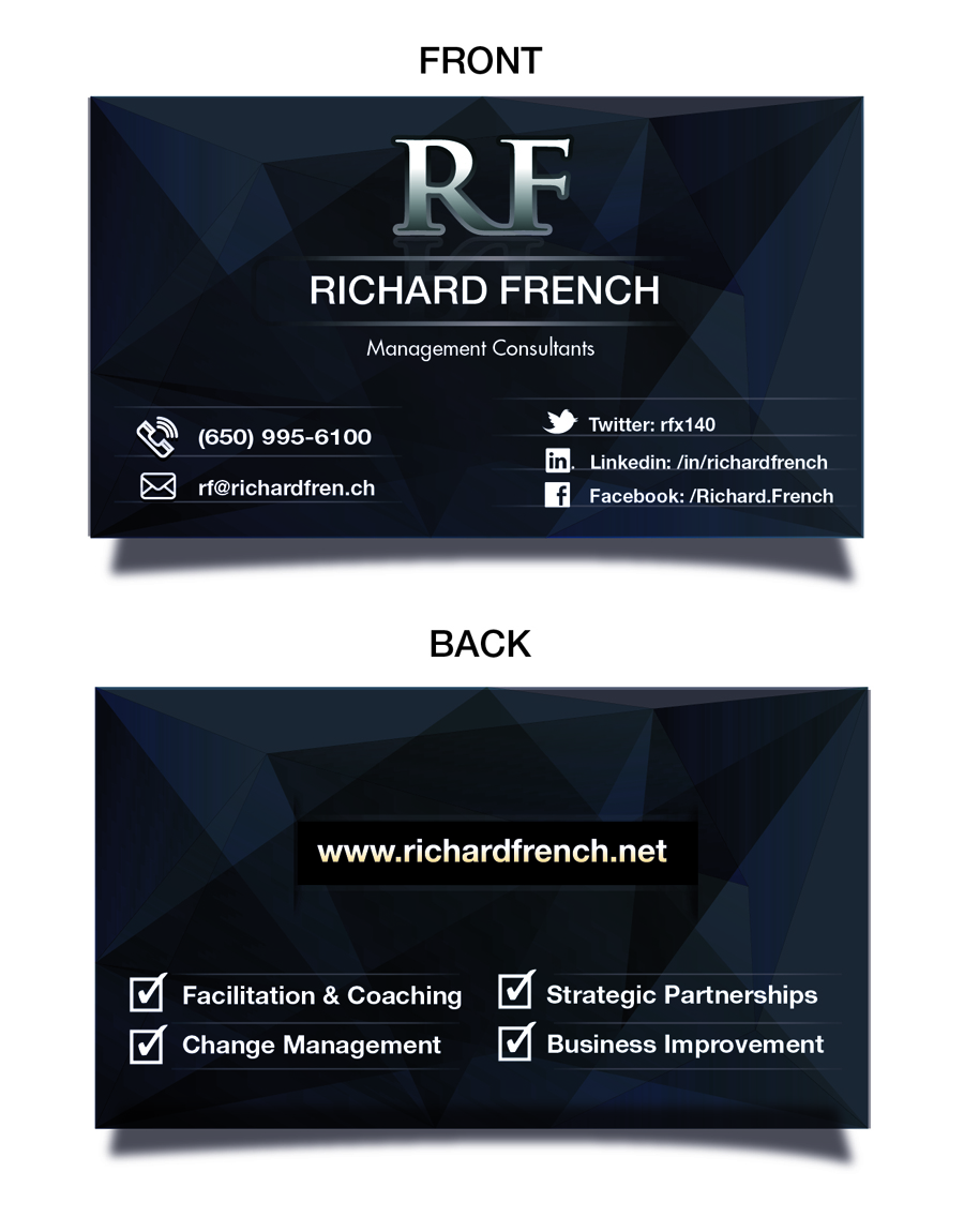 Business Card Design by zueqirne for this project | Design #3860901