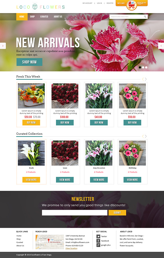 Web Design by yogicreative for CreativeHaus | Design #3879628