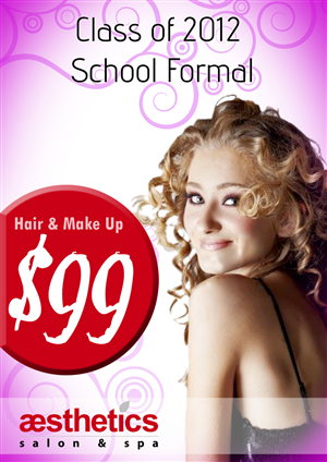 Poster Design by Adsteam Graphics Advertising for aesthetics salon  spa | Design: #1027518