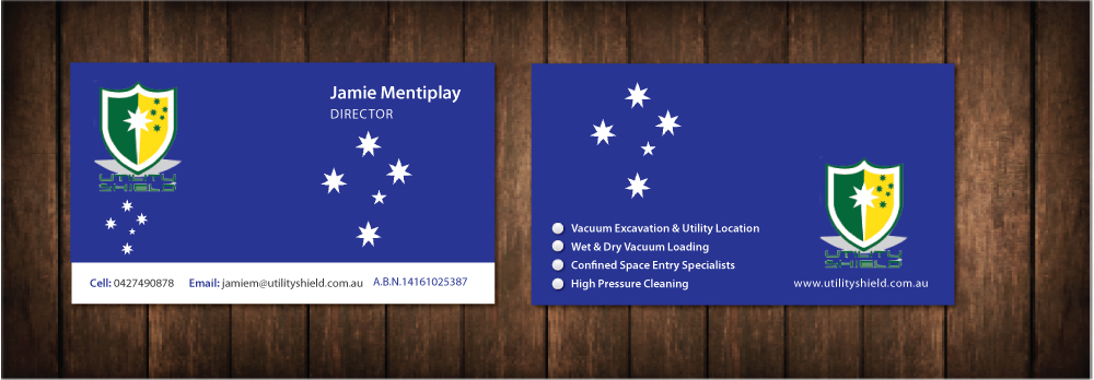 Business Card Design by meet007 for this project | Design #3863989