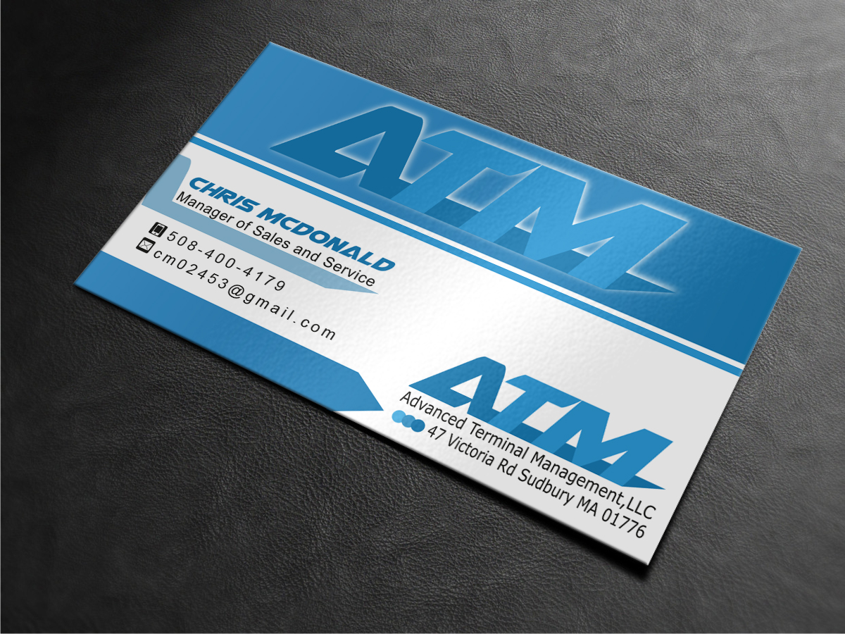 Business Card Design by MT for Express ATM Northeast,inc | Design: #3860843