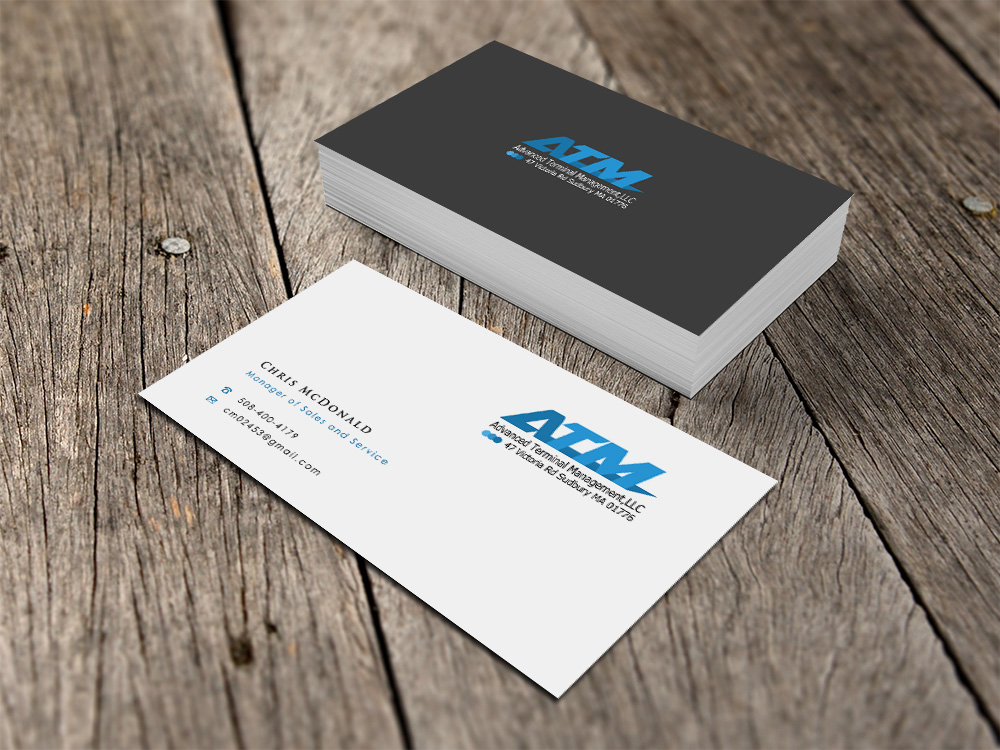 Diseño de Tarjeta de Presentación por Eggo May P para Express ATM Northeast,inc | Diseño #3859699