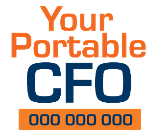 Logo-Design von JaxOnTheMacs für Your Portable CFO | Design #3861266