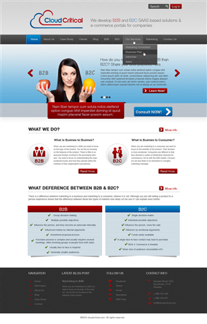 Web Design by AriefK for this project | Design: #1108847