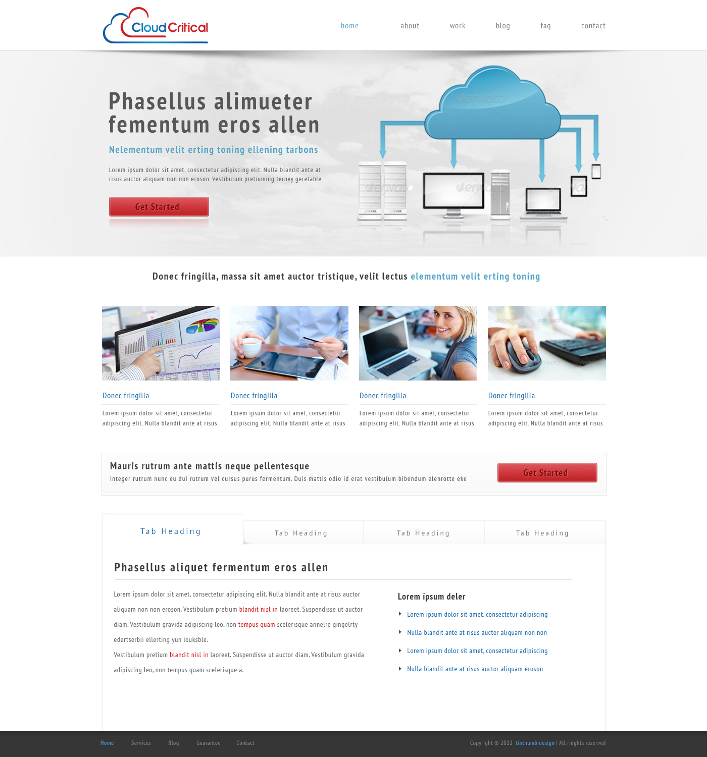 Web Design by tinthumb for this project | Design #1128440